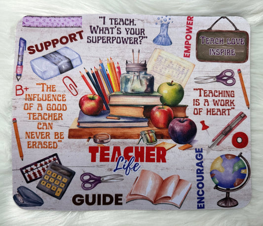 Teacher Life Mouse Pad