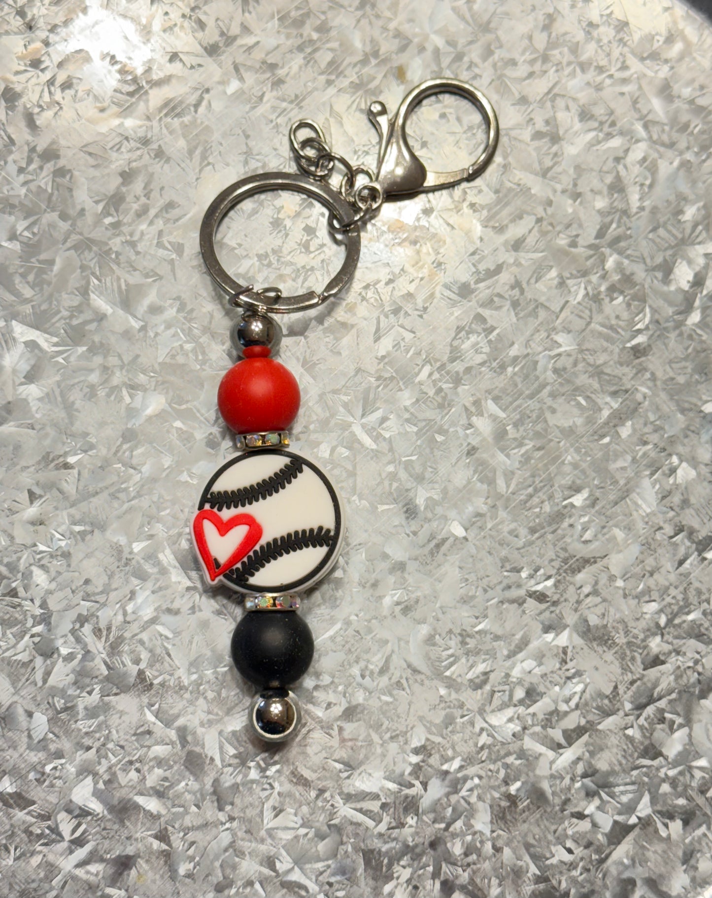Baseball Keychain