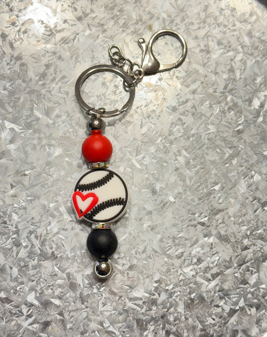 Baseball Keychain