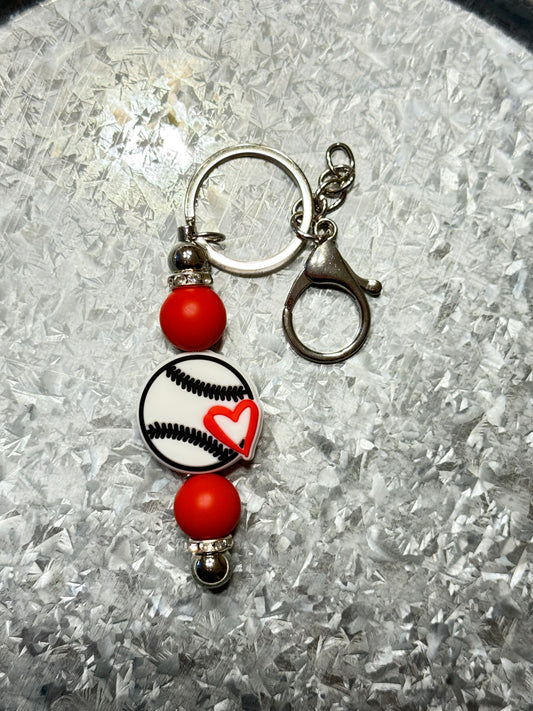 Baseball Keychain