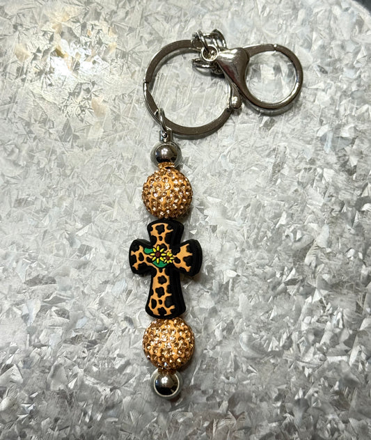 Cross Keychain