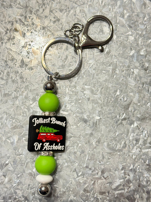 Jolliest Bunch of A$$holes Keychain