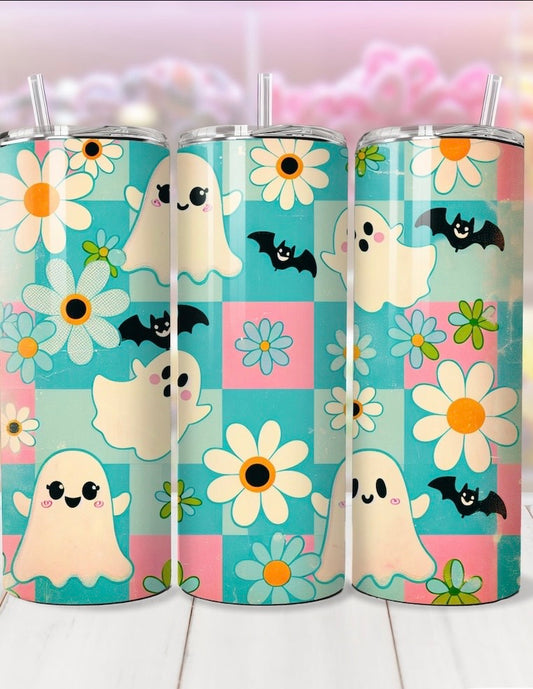 Retro Halloween Tumbler